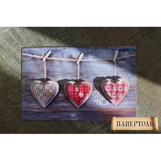 РТ150105 Коллекция валентинок. Техника Папертоль