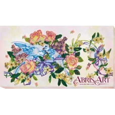 АВМ-007 Голубки. Набор для вышивки бисером Абрис Арт