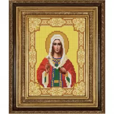 НИК-9141 Святая мученица Татиана. Схема для вышивки бисером ТМ Конек
