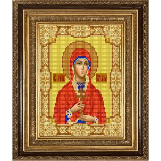 НИК-9144 Святая мученица Наталия. Схема для вышивки бисером ТМ Конек