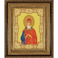 НИК-9151 Св.равноапостольный великий князь Владимир. Схема для вышивки бисером ТМ Конек