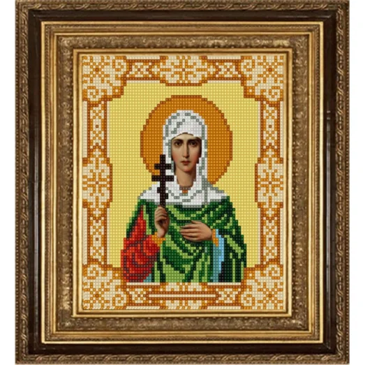 НИК-9173 Св. вмч. Антонина. Схема для вышивки бисером ТМ Конек