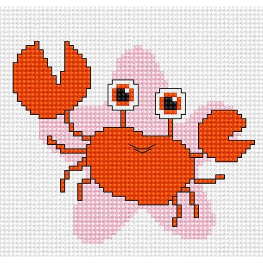 B053 Моя первая вышивка. Набор для вышивки нитками. Luca-s