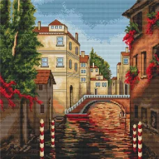 B202 Венеция. Набор для вышивки нитками. Luca-s 