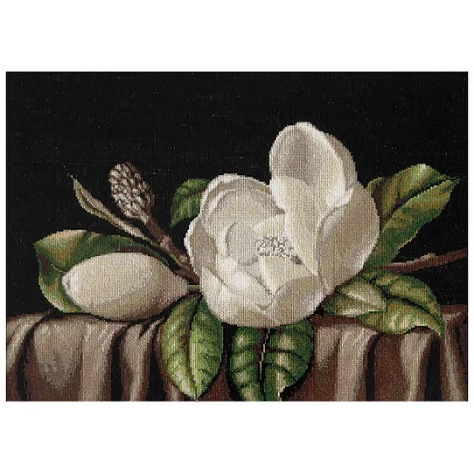 G484 Магнолия. Набор для вышивки нитками Luca-s