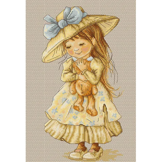 B1103 Нашелся. Набор для вышивки нитками. Luca-s