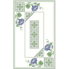 ФВЛ-004 Орнамент. Схема на водорастворимом флизелине. ТМ Княгиня Ольга