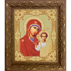 НИК-9202 Божия Матерь Казанская. Схема для вышивки бисером ТМ Конек