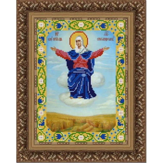 НИК-9229 Спорительница хлебов. Схема для вышивки бисером ТМ Конек