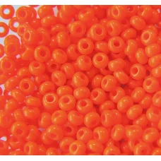 93140 Бисер насыщенно-оранжевый, натуральный