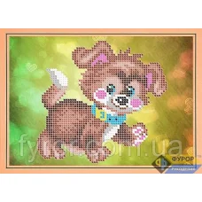 ФР-ДБч5-127 Щенок. Схема для вышивки бисером ТМ Фурор Рукоделия