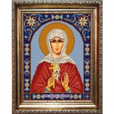 НИК-9368 Св. Мца. Лидия. Схема для вышивки бисером Конек ТМ