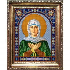 НИК-9369 Св. Праведная Лия. Схема для вышивки бисером ТМ Конек