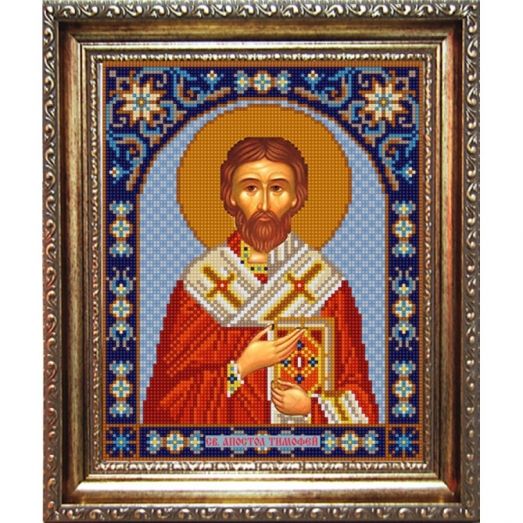НИК-9382 Св. Апостол Тимофей. Схема для вышивки бисером ТМ Конек
