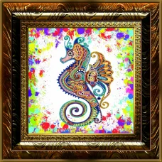 НИК-9471 Конек. Схема для вышивки бисером ТМ Конек