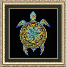 НИК-9525 Черепашка. Схема для вышивки бисером ТМ Конек