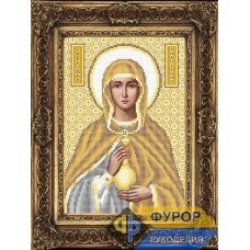 ФР-ИБ4-147-2 Анастасия Святая Великомученица (золото). Схема для вышивки бисером ТМ Фурор