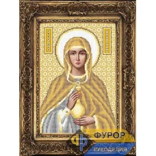 ФР-ИБ4-147-2 Анастасия Святая Великомученица (золото). Схема для вышивки бисером ТМ Фурор