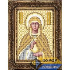 ФР-ИБ5-138-2 Анастасия Святая Великомученица (золото). Схема для вышивки бисером ТМ Фурор