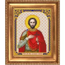 И-5113 Святой Благоверный Князь Александр Невский. Схема для вышивки бисером Благовест