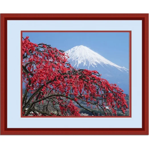 НИК-9698 Сакура. Схема для вышивки бисером ТМ Конек