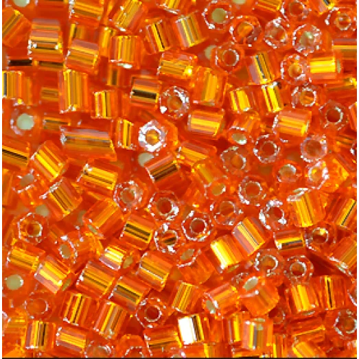 97030 Рубка Preciosa оранжевая, серебряная серединка