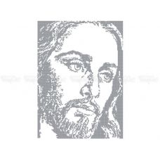 ЧВ-6036 (40*45) Иисус. Схема для вышивки бисером. Бисерок 