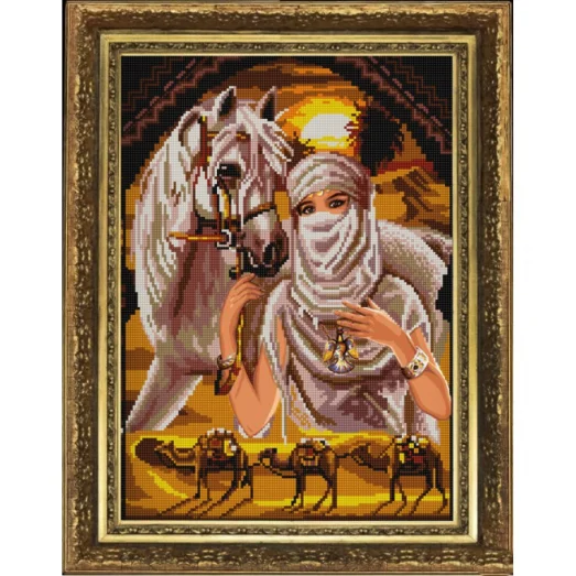 НИК-9734 Каракумы. Схема для вышивки бисером ТМ Конек