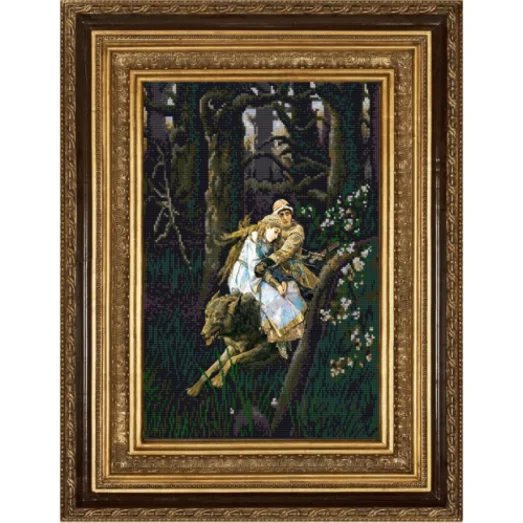 НИК-9775 Иван-царевич. Схема для вышивки бисером ТМ Конек