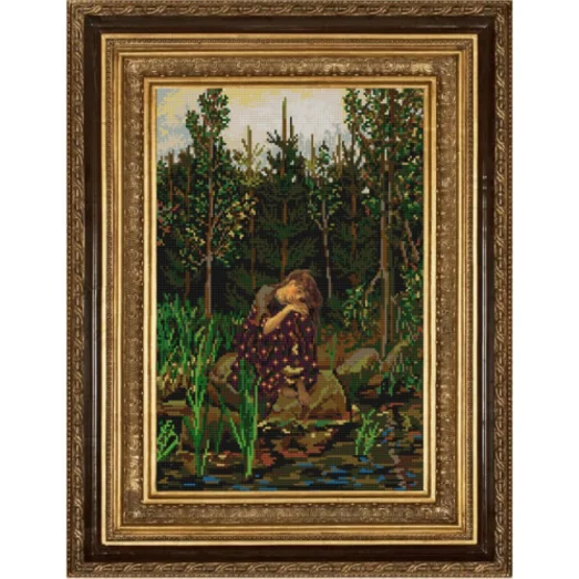 НИК-9776 Аленушка Васнецов В.. Схема для вышивки бисером ТМ Конек