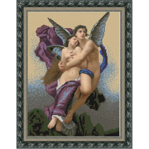 НИК-9779 Похищение Психеи (В.Бугро). Схема для вышивки бисером ТМ Конек