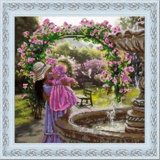 НИК-9780 Материнство. Схема для вышивки бисером ТМ Конек