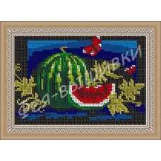 КР-097 Арбуз. Схема для вышивки бисером. ТМ Фея Вышивки 