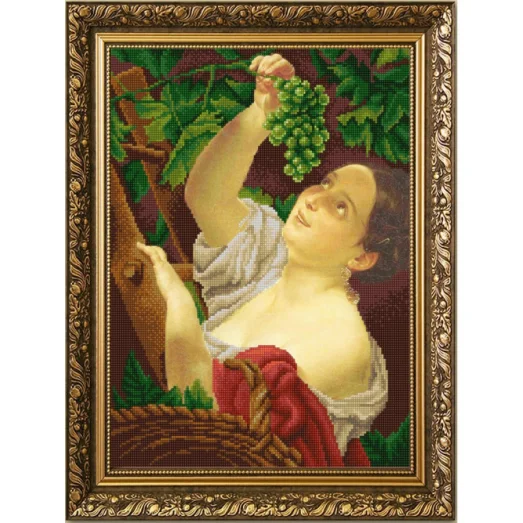 НИК-9888 Итальянский полдень. К.Брюлов. Схема для вышивки бисером ТМ Конек