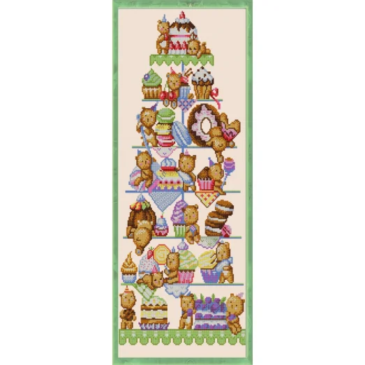 НИК-9891 Сладости. Схема для вышивки бисером ТМ Конек