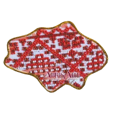 АМК-016 Магнит "Карта Украины" Полтавская область. ТМ Абрис Арт