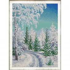 НИК-9983 Зачарованный лес. Схема для вышивки бисером ТМ Конек