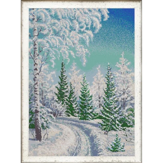 НИК-9983 Зачарованный лес. Схема для вышивки бисером ТМ Конек