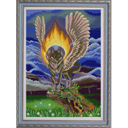 НИК-9992 Симаргл. Схема для вышивки бисером ТМ Конек