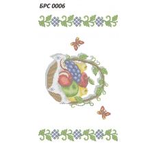 БРС-0006 Рушник на Спас. Схема для вышивки бисером ТМ Сяйво