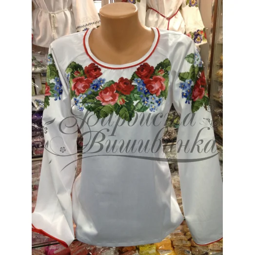 БЖ-004 Заготовка женской сорочки. Барвиста Вишиванка