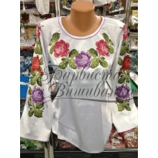 БЖ-027 Заготовка женской сорочки. Барвиста Вишиванка