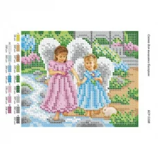 БСР-5108 Ангелочек. Схема для вышивки бисером ТМ Сяйво