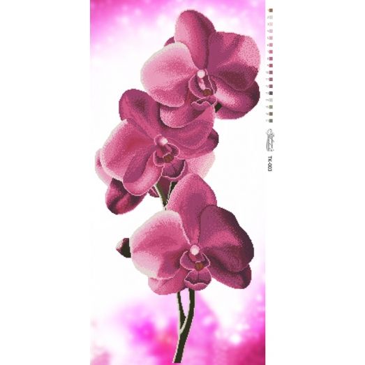 ТК-003 Орхидея. Схема для вышивки бисером. Барвиста Вишиванка