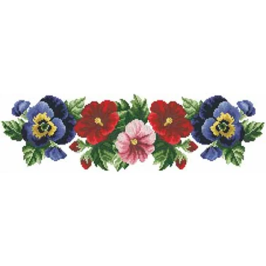 ПС-035-1 Бисерная заготовка пояс. Барвыста Вышиванка