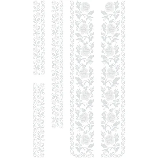 ВЧ-022 Бисерная заготовка вставка. Барвиста Вишиванка