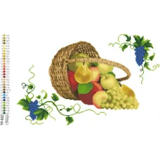 ТР-022 Рушник к Спасу для вышивки. Барвиста Вишиванка