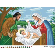 ТО-097 Бісерна заготовка . Схема для вышивки бисером Барвиста Вишиванка