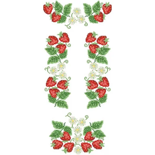 ПД-001 Загатовка детское платье. Барвиста Вишиванка