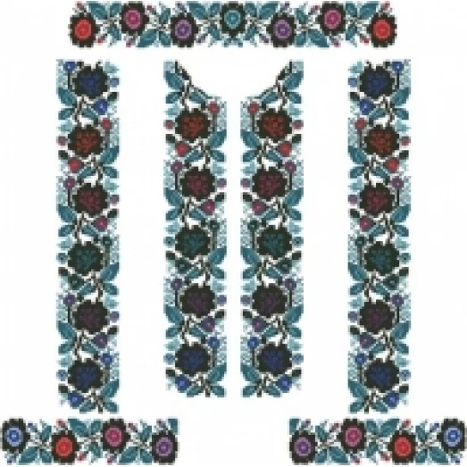 БЖ-060 Заготовка женской сорочки. Барвиста Вишиванка